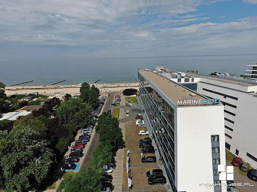 Apartamentyprzymorzu Marine***** Apartament Dwupoziomowy Z Widokiem Na Morze Kolobrzeg Luaran gambar