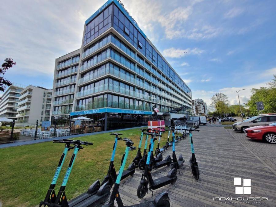 Apartamentyprzymorzu Marine***** Apartament Dwupoziomowy Z Widokiem Na Morze Kolobrzeg Luaran gambar