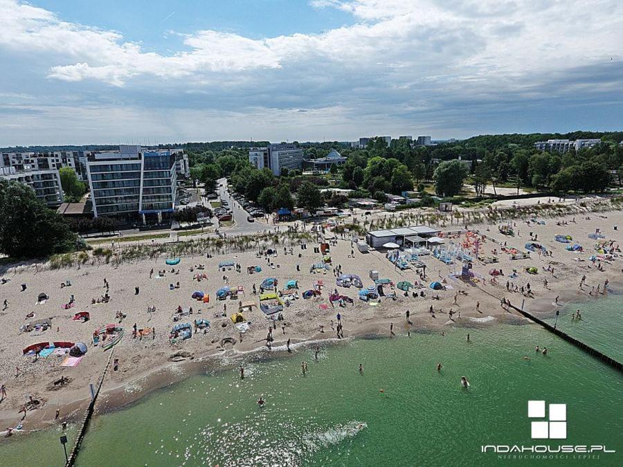 Apartamentyprzymorzu Marine***** Apartament Dwupoziomowy Z Widokiem Na Morze Kolobrzeg Luaran gambar