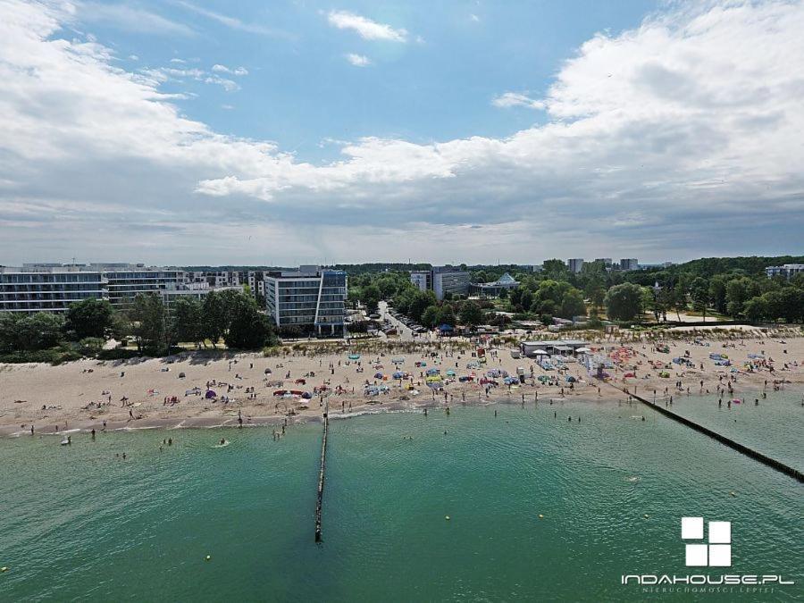 Apartamentyprzymorzu Marine***** Apartament Dwupoziomowy Z Widokiem Na Morze Kolobrzeg Luaran gambar