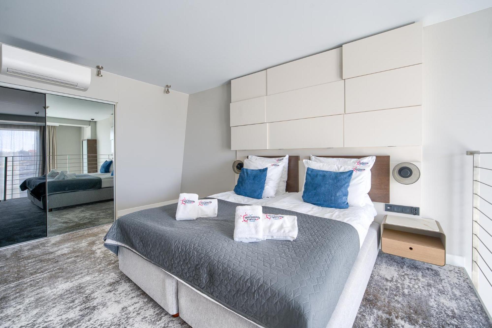 Apartamentyprzymorzu Marine***** Apartament Dwupoziomowy Z Widokiem Na Morze Kolobrzeg Luaran gambar