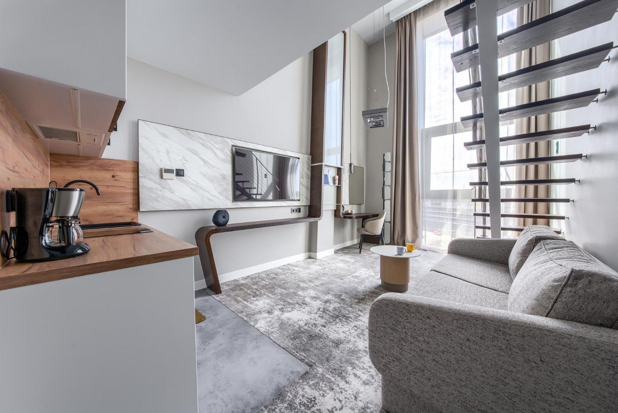 Apartamentyprzymorzu Marine***** Apartament Dwupoziomowy Z Widokiem Na Morze Kolobrzeg Luaran gambar